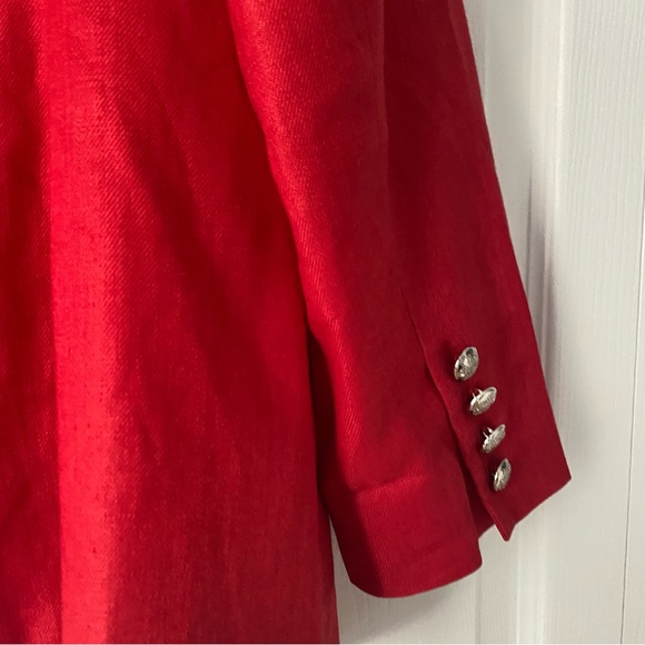 Lauren Ralph Lauren 💯Linen Blazer Size 8P - Picture 5 of 9